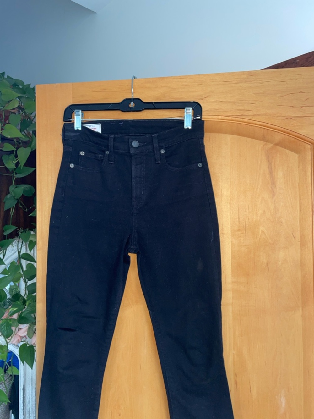 GAP Black Women's Skinny High Rise Jeans 4 - Picture 6 of 9